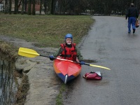 Каяк Паша, первое плавание