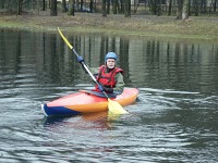 Каяк Паша, первое плавание