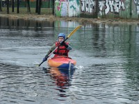 Каяк Паша, первое плавание