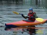 Каяк Паша, первое плавание