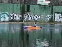 Каяк Паша, первое плавание